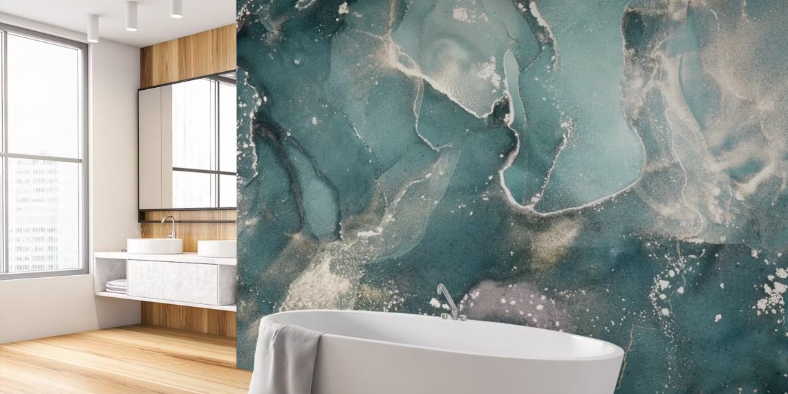 Why Teal is the Trending Color for Wallpaper in 2024